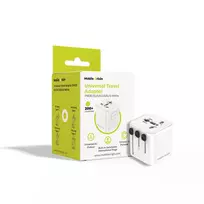 Mobile Origin Travel Adapter PW30 EU/UK/US/AUS, White