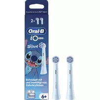 Oral-B iO keičiamos galvutės vaikams Stitch 2 vnt. (930802)
