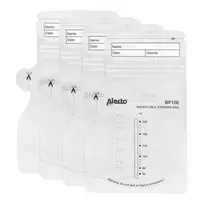 Alecto pieno laikymo maišeliai 220 ml, 100 vnt. (BF-100)
