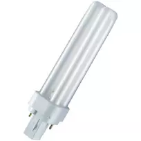 OSRAM DULUX D 18W/830 G24d-2 kompaktinė liuminescencinė lempa, šilta balta šviesa
