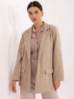 ITALY MODA moteriška striukė ITMA18365 – Smėlio – ONE SIZE