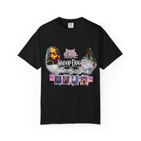 Dvipusis spaudas 2023 Snoop Dogg x Wiz Khalifa Susivienijimo turo marškinėliai 3XL gray
