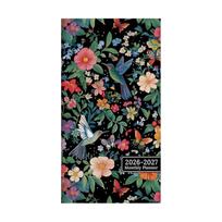 Pocket Calendar 2026-2027 - Date Planner, Portable Schedule Organizer, Monthly & Yearly Planner One Size black