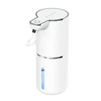 Automatinis indukcinis muilo dozatorius, įkraunamas per USB, 350 ml talpos, bekontakčiu būdu valdomas elektrinis muilo dozatorius A balta