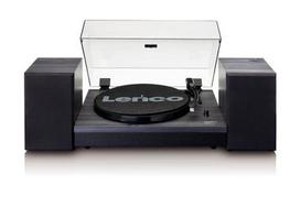 LENCO LS-300 Belt-drive automatic turntable, black