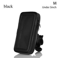 Stand Bracket Bicycle Motorcycle Phone Holder Bike Mount Waterproof Phone Case Cellphone Bag M juoda