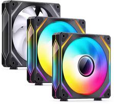 Jonsbo ZK-120B PWM ARGB 120mm Case Fan Black 3pcs