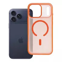 OEM Case for iPhone 17 Pro Max / 18 Pro Max Flexline Mag Cover compatible with MagSafe orange