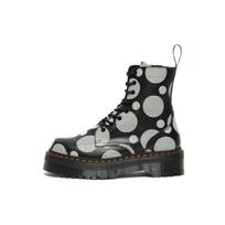 Dr. Martens Jadon Series Odiniai taškuoti aulinukai Unisex batai Juodi 26882009 36 black