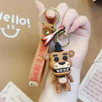 Five Night At Fredys FNAF Žaidimo Raktų pakabukai Anime Veiksmo figūrėlės Raktų pakabukai Lėlės Raktų pakabukai Automobilio Raktų pakabukai Pakabukai Pakabukai Aksesuarai brown