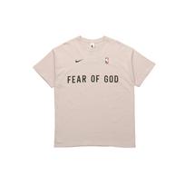 Nike x Fear Of God X NBA T Shirt Men's Oat CU4699-140 XXL white