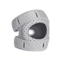 Patella Belt Sports Knee Pads To Protect Knee Joints Running Jump Rope Three Speed Adjustable XS gray