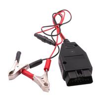 Automobilio kompiuterio išjungimo atmintis OBD keičiama baterija be maitinimo išjungimo įrankio pakeitimo akumuliatoriaus nuotėkio aptikimas juoda