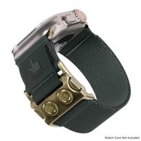 Magnetic Sport Strap For Apple Watch Ultra Band 49mm 46mm 45mm 44mm 42mm 41mm 40mm 38mm Nylon Correa Bracelet for iWatch Series 11 10 9 8 7 6 5 SE3 38-40-41mm-S11/10-42mm žalia