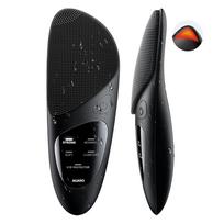 AGARO Facial Cleansing Massager with Sonic Vibration Technique, 5 Cleaning Modes, Waterproof, Soft Silicone Bristles, Handheld, Black CM2407 gray