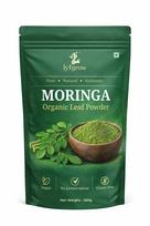 Lyfgrow Ekologiškų moringų lapų milteliai Supermaistas 200g (Pakuotėje 1 vnt) | Moringos milteliai svorio metimui | 100 % gryni ir natūralūs morkos lapų milteliai |