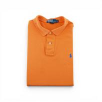 Polo Ralph Lauren Polo trumpomis rankovėmis Vyriškas Dydis L Oranžinė #QWE1433 L oranžinė