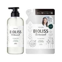 Kose - Bioliss Botanical Deep Moist Shampoo 340ml Refill white