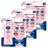 Vaseline Intensive Care Moisturizing Body Lotion Set gray