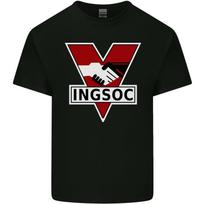 INGSOC George Orwell English Socialism 1994 Mens Light Cotton T-Shirt S įvairiaspalvis