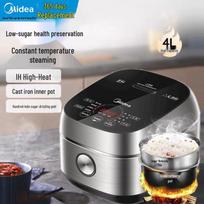 Midea Low Sugar IH Smart Rice Cooker Pro 4L CN plug (adapter included) black