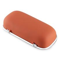 For Nissan Kks6Car Sunglasses Holder ABS Visor Glasses Case Clip Car Sun Visor Glasses Box Storage For Nissan Nismo Xtrail Qashqai Valve Cap For Nissan oranžinė