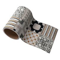 Kampiniai PVC Vonios Kambario Juosmens Linijos Sienų Lipdukai Mokslo Kambarys 8# gray