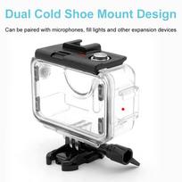 Action Camera Waterproof Case for    3/4 IP68 Waterproof High Light   PC 316 Stainless Steel Tempered Glass Dustproof Drop-resist