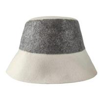 Felt Felt Sauna Cap Quickly Drying Head Protection Bath Hat Sweat Absorbing Good Water Absorption Sauna Hat Sauna Accessories pilkai balta spalva