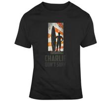 Charlie Dont Surf Apocalypse Now Movie Vietnam War T Shirt L black