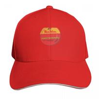 Swedish Roda Ulven Surstromming Tin design Baseball Cap Hat Beach Luxury Unisex Hat party Hat F Boy Womens red