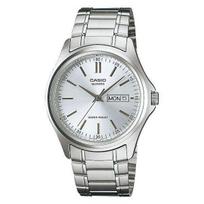 Casio - MTP-1239D-7ADF - Stainless Steel Watch For Men / Men Watch, Classic Watch, Authentic Casio white