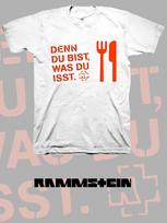 Rammstein T-shirt L white