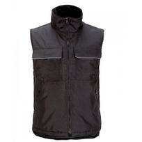 Šilta BoSafety VS-CAN-0200 liemenė su flysu, juoda