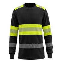 Marškinėliai ilgomis rankovėmis BoSafety RICO LONG Hi-vis ,  C1 klasė