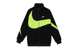 Nike Big Swoosh Reversible Boa Jacket Asia Sizing BQ6546-017 M yellow
