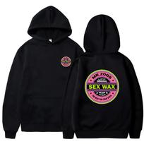 2026 Naujas's Vyriški Šaunūs Megztiniai Madingi Ploni Hoodies Unisex Gatvės Apranga Sex Wax Mr Zogs Banglenčių Palaidinė Viršūnės hoodies M black