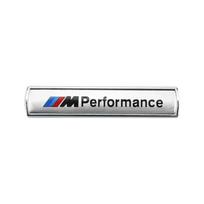 Automobilio emblema 3D sportinis ženklelis Automobilio galinės bagažinės/šoninio sparno lipdukas Priedai BMW E46 E60 G20 G30 M Performance M3 M5 M6 X2 X6 balta
