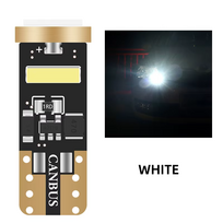 T10 W5W LED lemputė 7020 3SMD CANBUS 6000K 12V