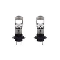 H7 LED lemputės 30W 3000LM 6000K su lęšiu Plug & Play