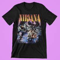 26 Nirvana MTV Unplugged New York Concert Front Only Premium Blend Unisex T-Shirt Unisex T-Shirt L gray