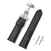 20mm 22mm Sailcloth Straps for Omega for Seiko Smart Watches Men Women Quick Release Waterproof Watch Band with Butterfly Buckle 22mm mėlyna