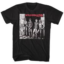 Bill And Ted Wyld Stallyns Black Adult Tshirt Summer Unisexs And Womens Loose And Breathable Cotton Tshirt S gray
