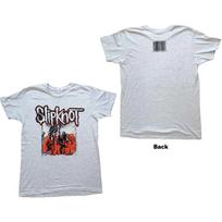 Slipknot Self Titled Authorized Mens T-Shirt L gray