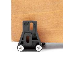 Black Barn Door Floor Guide POM Barn Door Stopper Premium Sliding Barn Door Hardware  Sliding Door