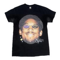Kobe Bryant LA Lakers Black Big Face Basketball Rap T Shirt Mens Small Rare Tee Unisex T-Shirt XL gray