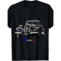 Traction Avant France Voiture Auto Cadeau T-Shirt Men's T-Shirt Funny Perfect for Home|Work|Outdoor|Gifting (Valentine's Day|Birthdays|Mother's Day) S juoda