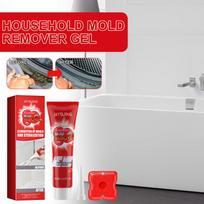Mold Remover Gel for Household Use Powerful Anti Mildew Wall Cleaner Solution for Kitchen Bathroom and Laundry Areas one size white