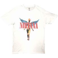 Nirvana Angelic T-Shirt White New Unisex T-Shirt S gray