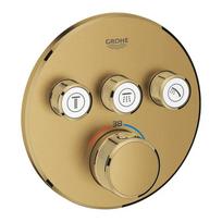 Grohe Grohtherm SmartControl 3 išėjimų potinkinis termostatinis maišytuvas, brushed warm sunrise spalvos